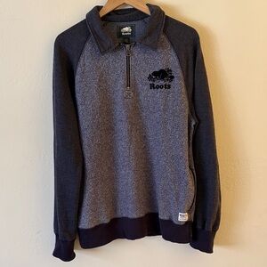 Roots Men's Quarter-Zip Sweater